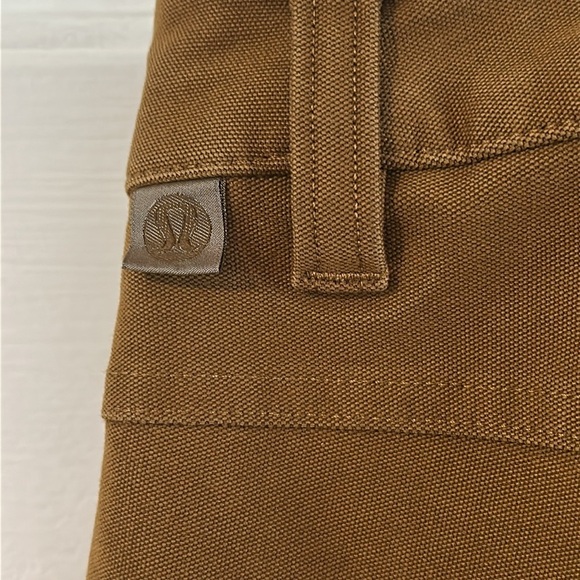 Men’s Lululemon Slim-Tapered Smooth Twill Trouser in Bold Beige Size 34 - Picture 6 of 8